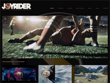 Tablet Screenshot of joyriderfilms.com